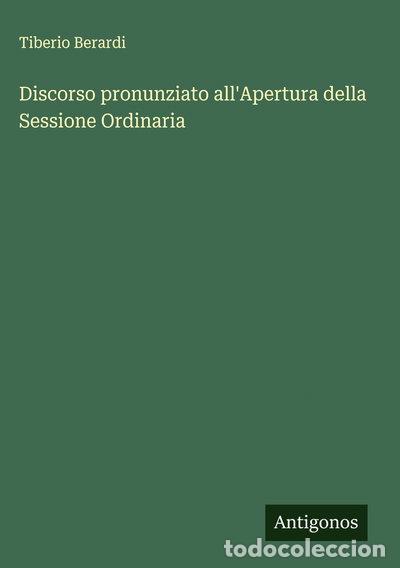 Libros: Discorso pronunziato all'Apertura della Sessione Ordinaria- 9783563884232