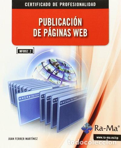 Libros: Publicaci&oacute;n de p&aacute;ginas web- 9788499642895