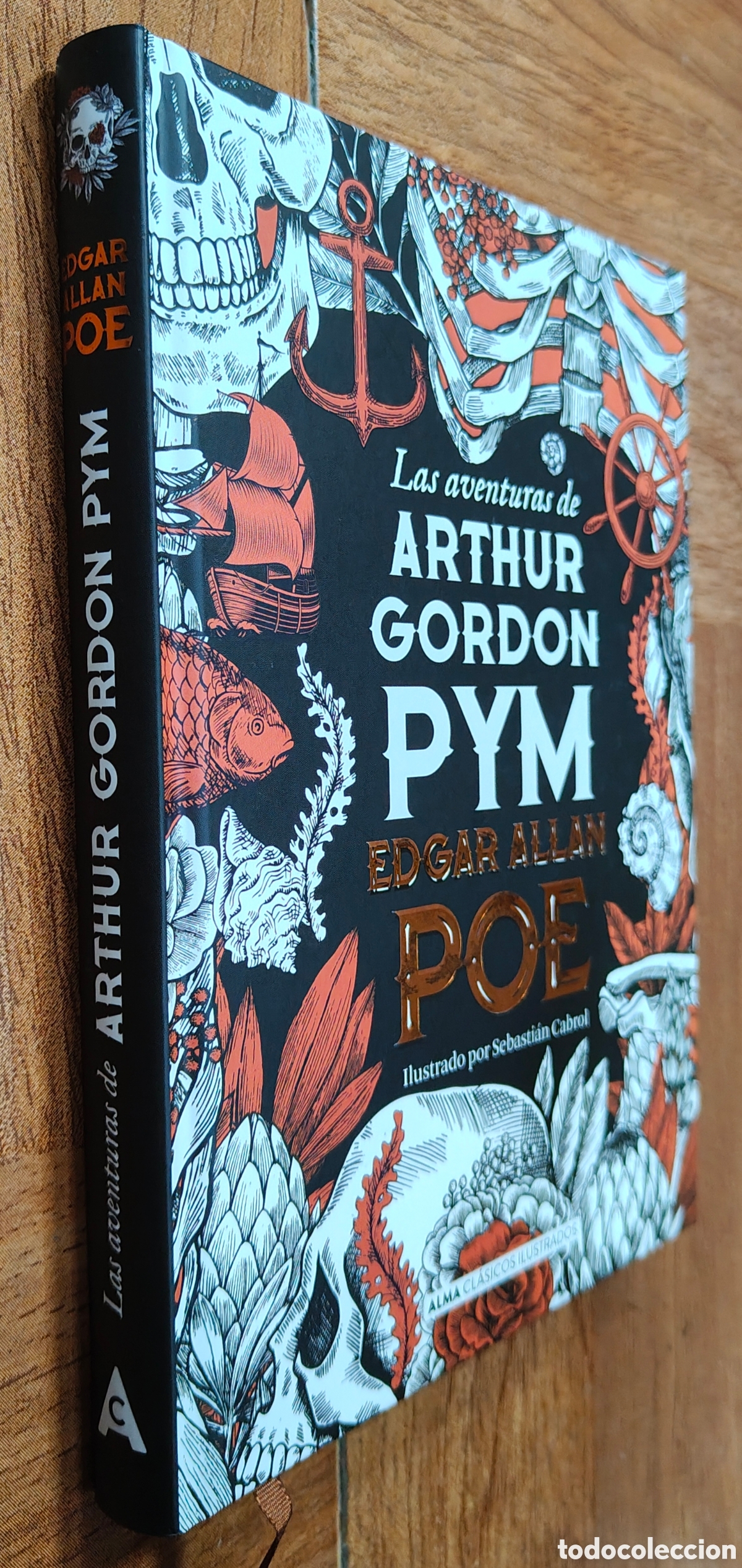 Livres: Las Aventuras de Arthur Gordon Pym � Alma Cl&aacute;sicos Ilustrados - Edgar Allan Poe