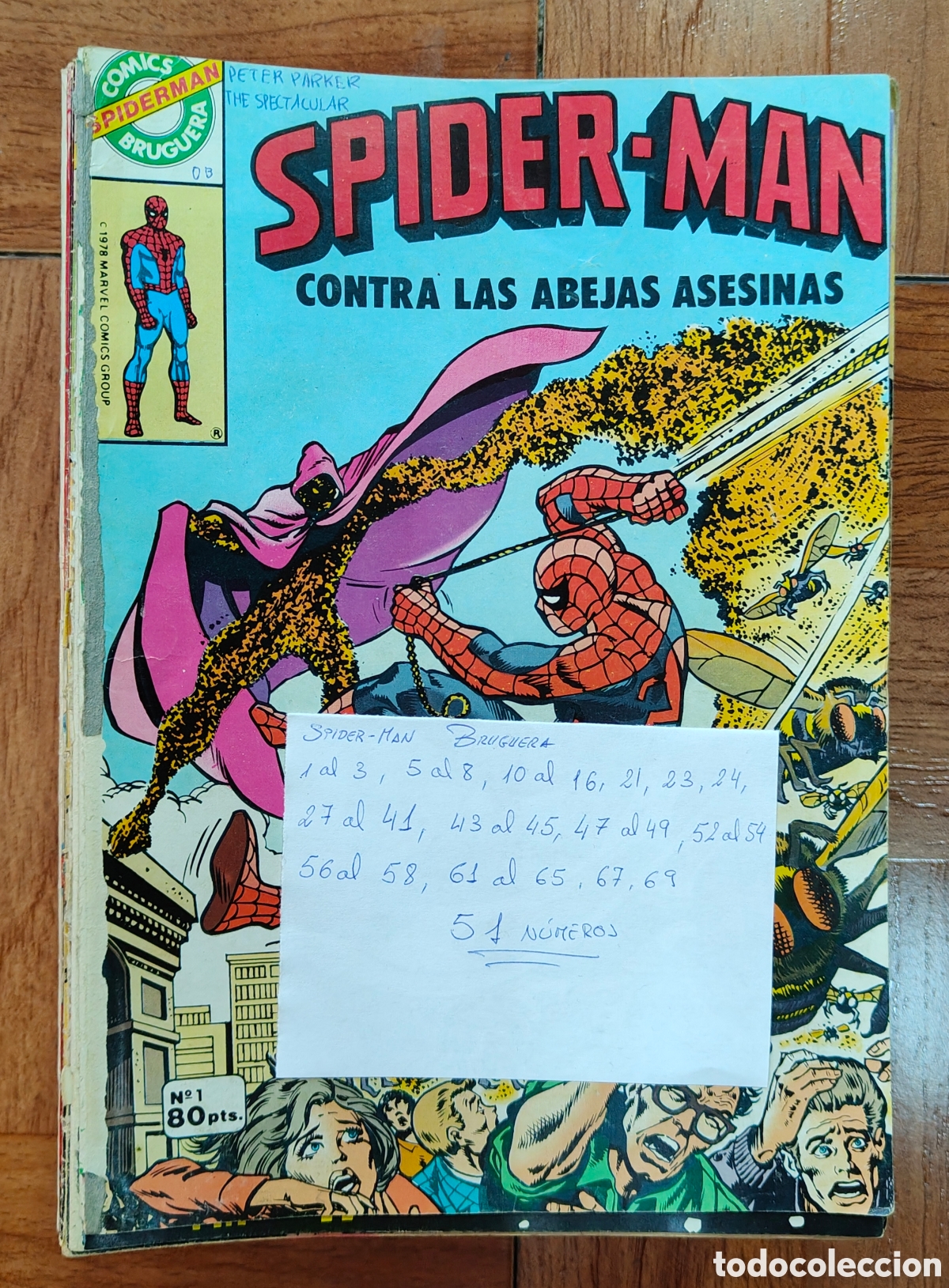 Livres: Spider-Man � Lote de 51 N&uacute;meros � Bruguera - VV. AA.