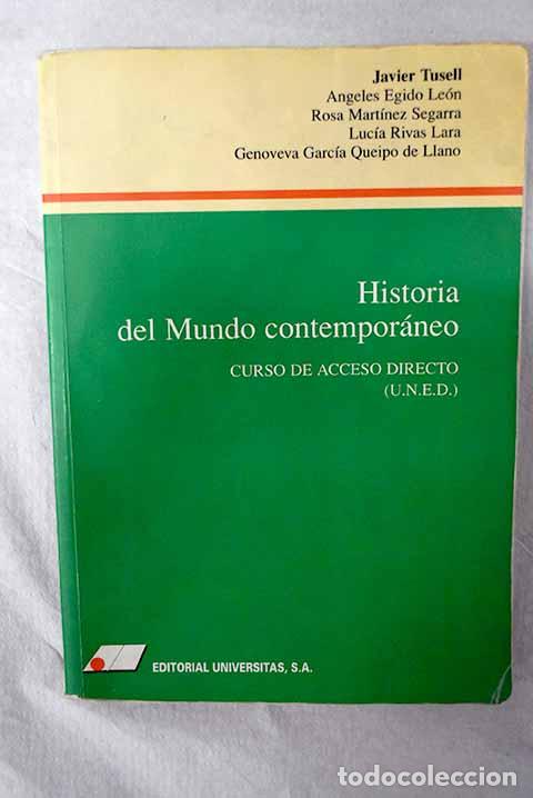 Libros: Historia del mundo contempor&aacute;neo: curso de acceso directo