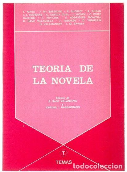 Libros: Teoria de la Novela - VVAA
