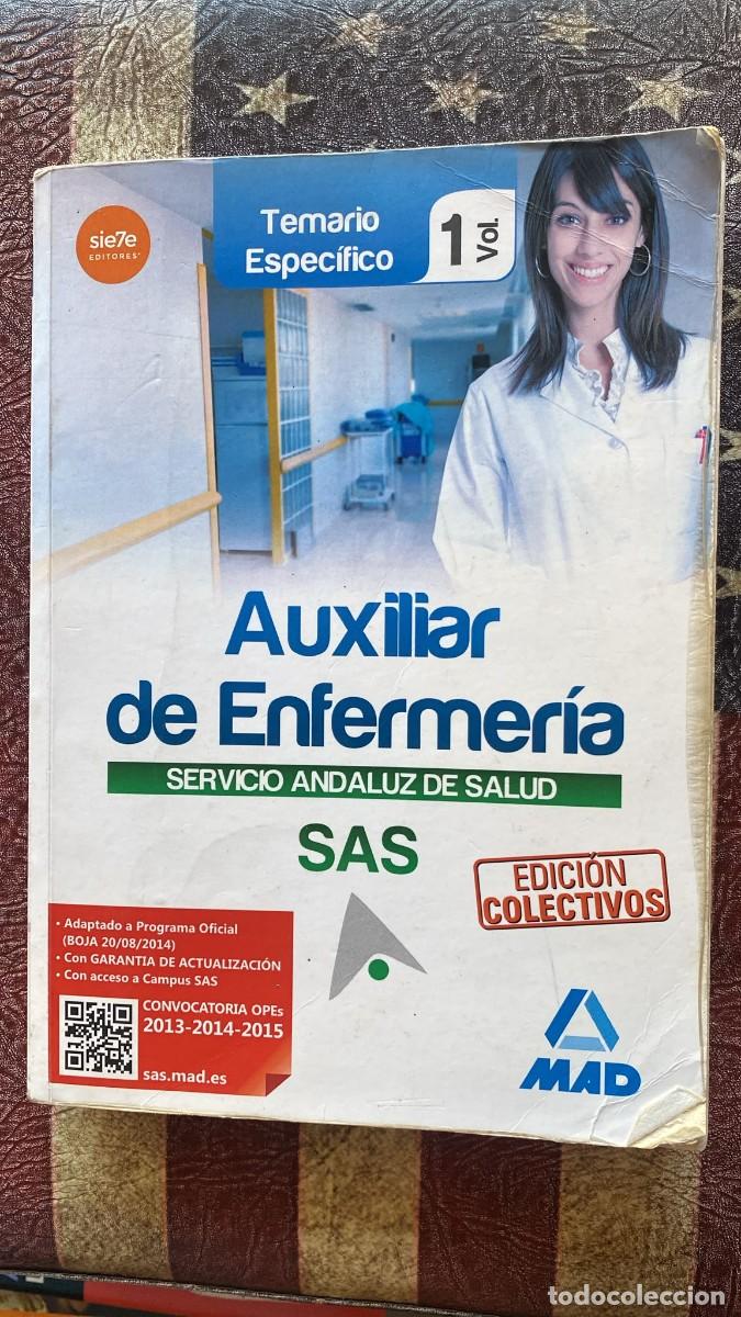 Libros: Temario oposiciones Auxiliar Enfermer&iacute;a