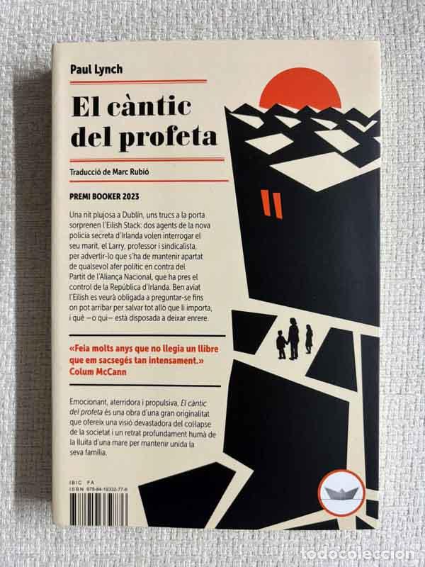 Libros: El c&agrave;ntic del profeta - Paul Lynch - Foto 1