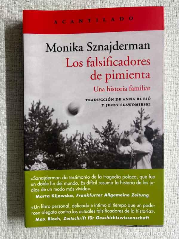 Libros: Los falsificadores de pimienta - Monika Sznajderman