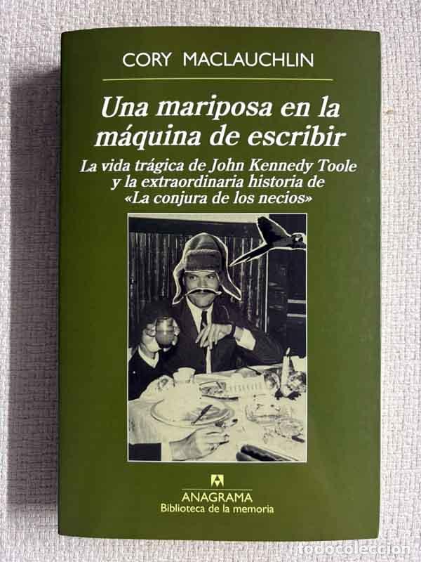 Libros: Una mariposa en la m&aacute;quina de escribir - Cory MacLauchlin