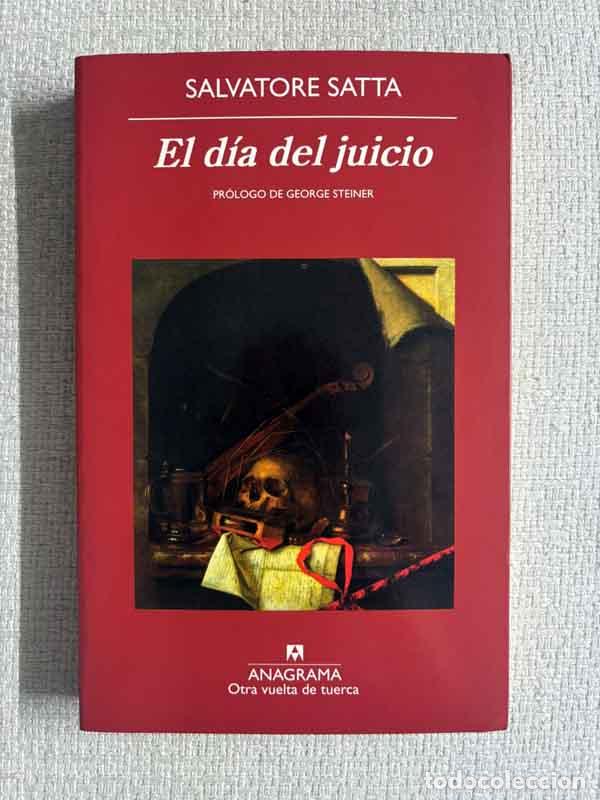 Livros em segunda m&atilde;o: El d&iacute;a del juicio - Salvatore Satta
