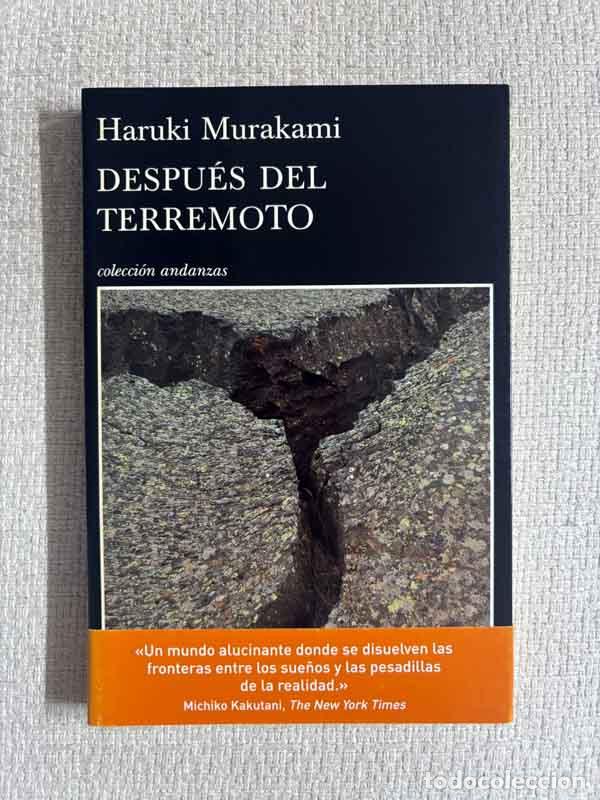 Libros: Despu&eacute;s del terremoto - Haruki Murakami