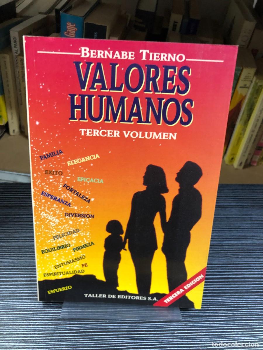 Libros: Valores Humanos (Tercer Volumen) Bernab&eacute; Tierno