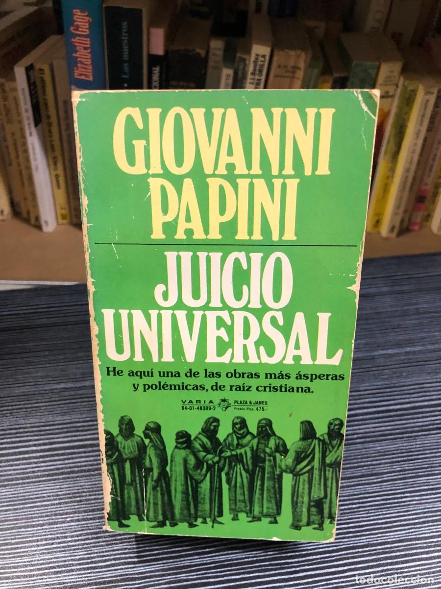 B&uuml;cher: Juicio universal Giovanni Papini