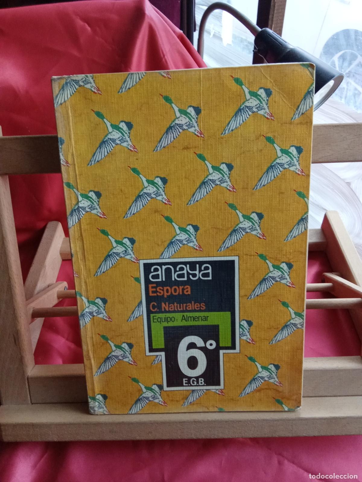Livros em segunda m&atilde;o: Espora C. Naturales. Equipo Almenar 6&ordm; EGB BA.1444 firmado