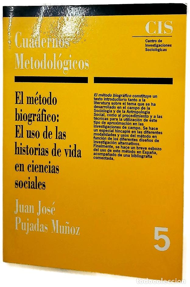Libros: El m&eacute;todo biogr&aacute;fico el uso de las historias de vida en ciencias sociales