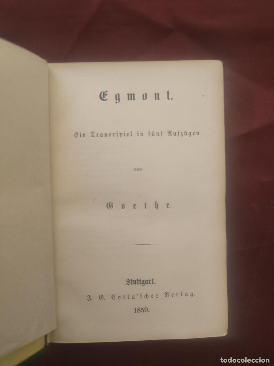 Livros em segunda m&atilde;o: Egmont: Ein Trauerspiel in f&uuml;nf Aufz&uuml;gen - Goethe
