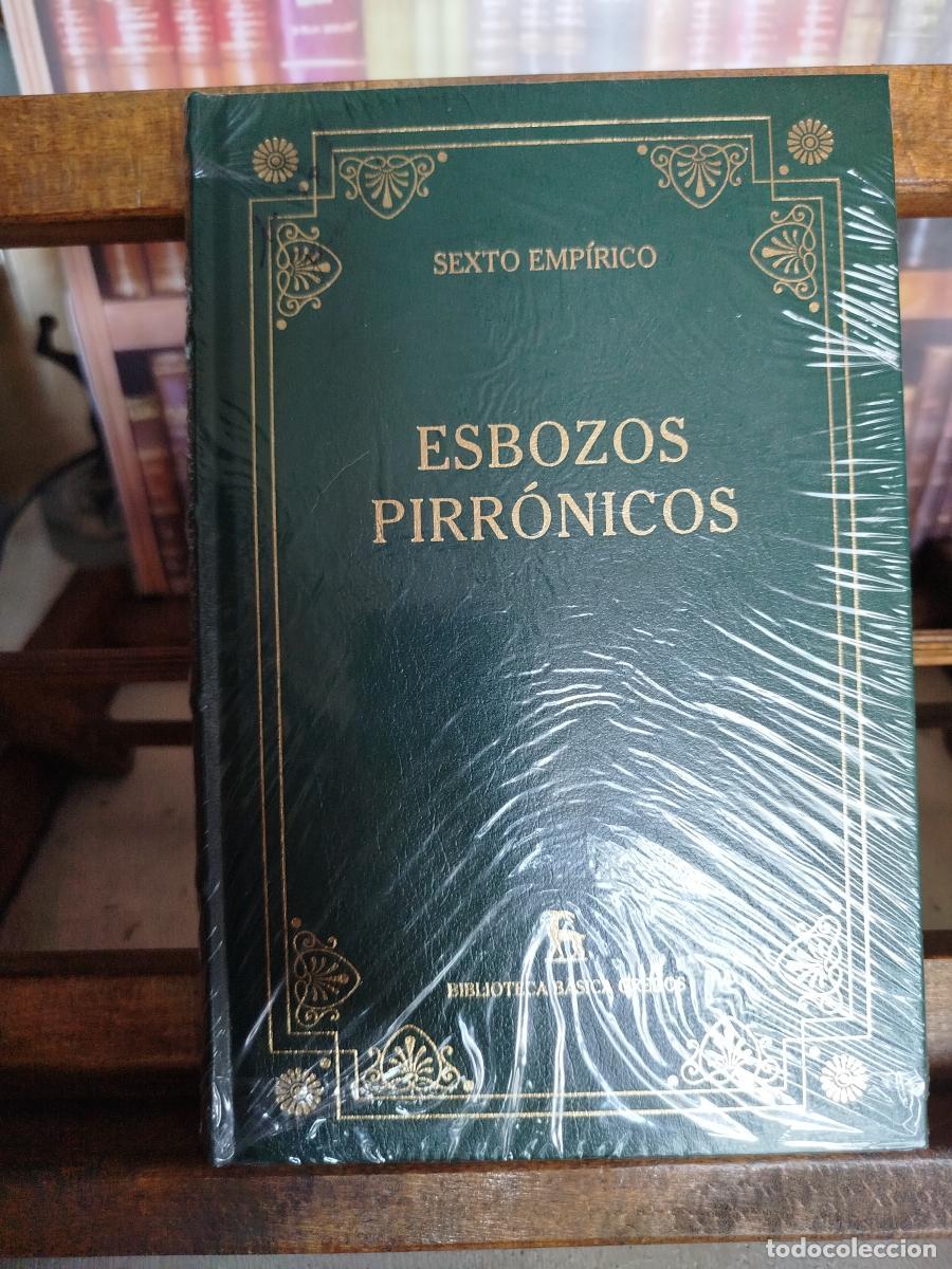 Libros: Esbozos pirr&oacute;nicos - Sexto Emp&iacute;rico
