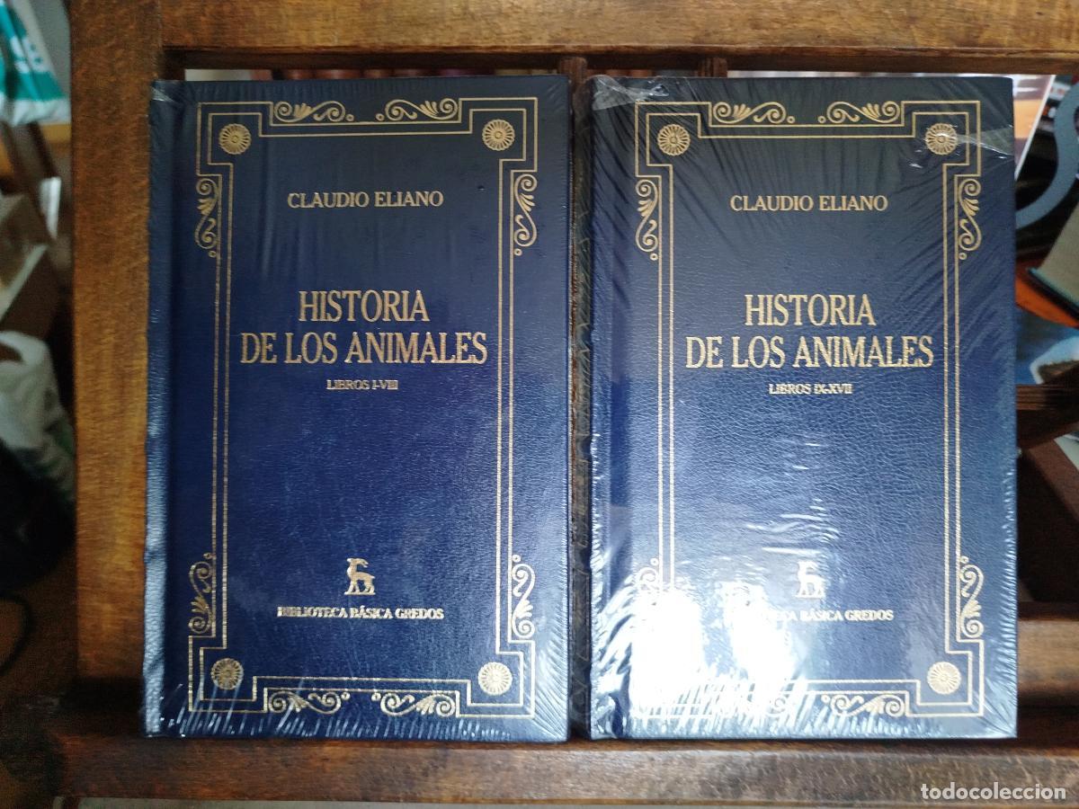 Libros: Historia de los animales. (2 Vol.) - Eliano, Claudio