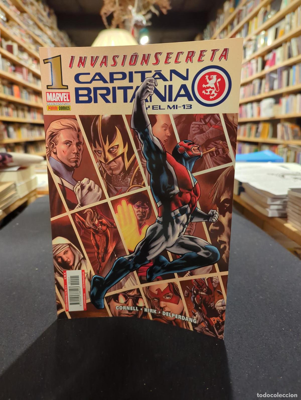 CAPITAN BRITANIA Y EL MI 13, Numero 01 - Paul Cornell
