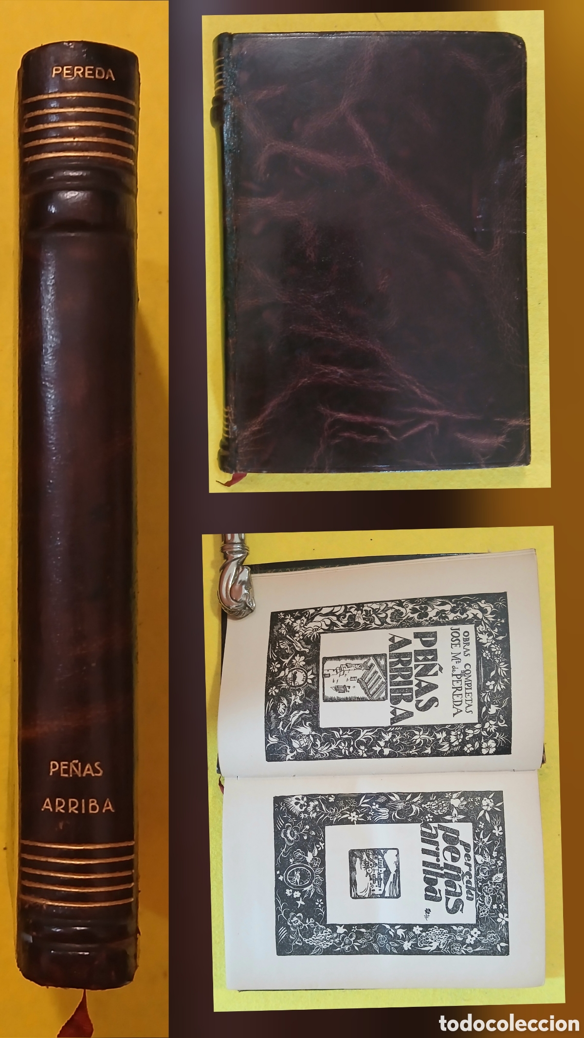 Libros: Pe&ntilde;as Arriba, obras Jos&eacute; M. de Pereda