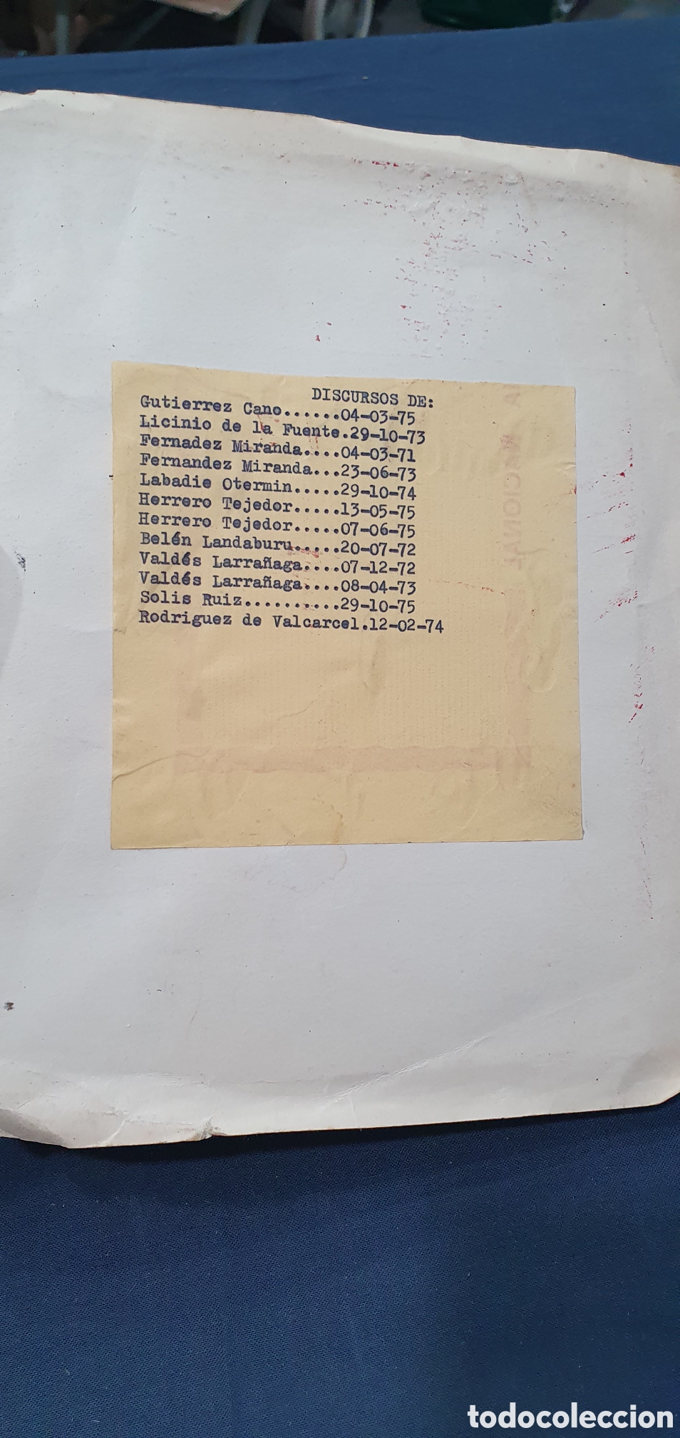 books: Libro en encuadernado con discursos pol&iacute;ticos a&ntilde;os 70. (L136)
