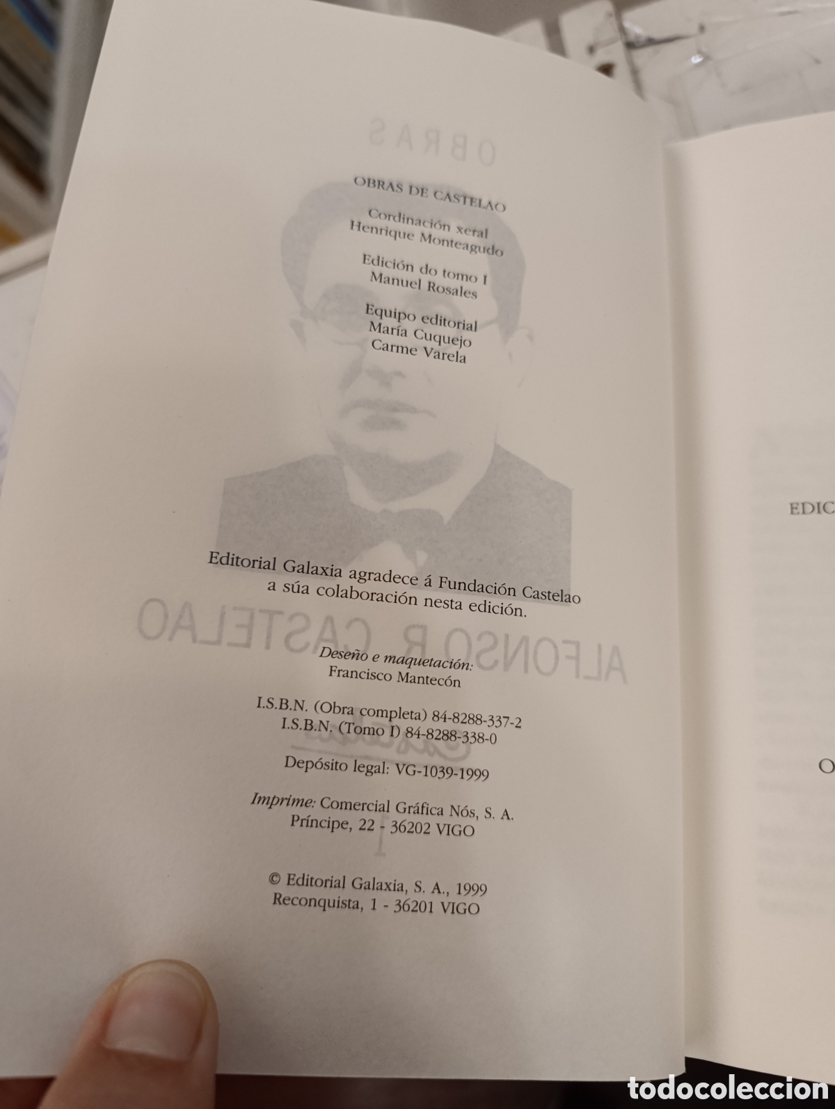 Libros: OBRAS CASTELAO - GALAXIA - Foto 2
