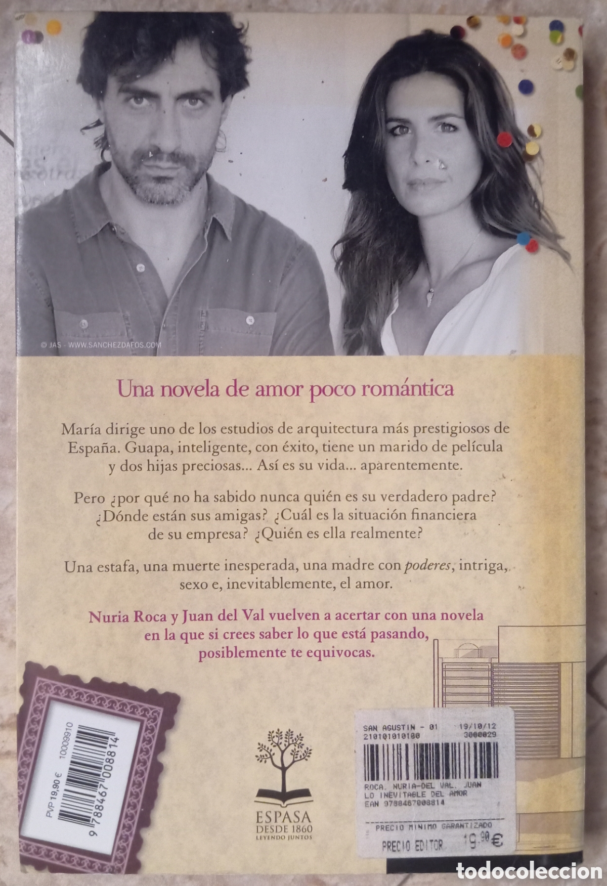 Libros: LO INEVITABLE DEL AMOR - ROCA - DEL VAL - Foto 2