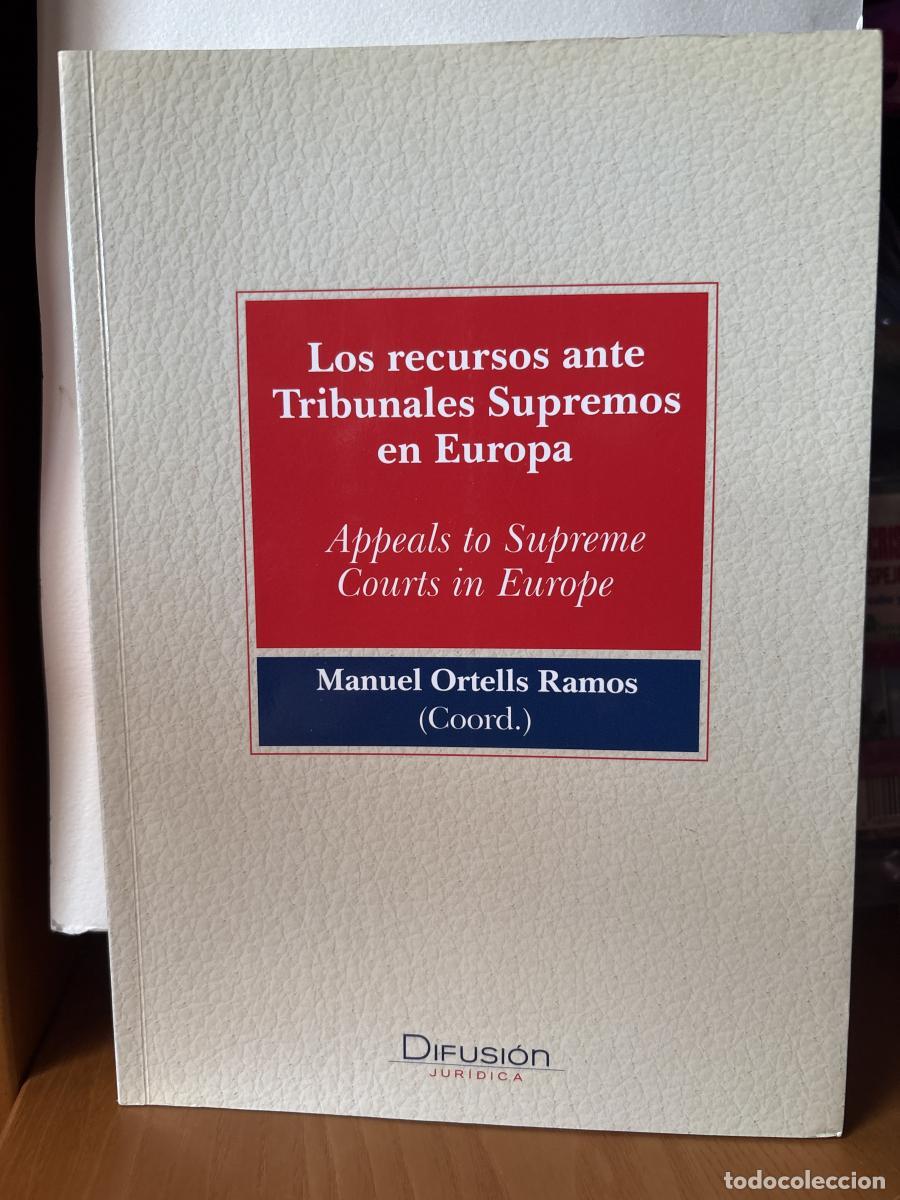 Libros: LOS RECURSOS ANTE LOS TRIBUNALES SUPREMOS EN EUROPA. - VVAA TDK113