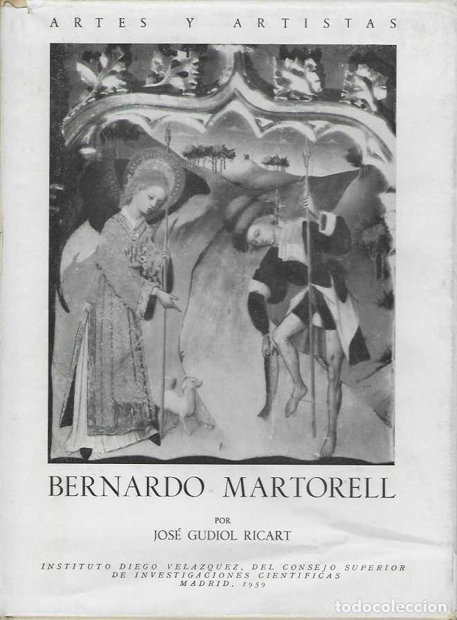 Libros: BERNARDO MARTORELL. - GUDIOL RICART, Jos&eacute;. - Foto 1