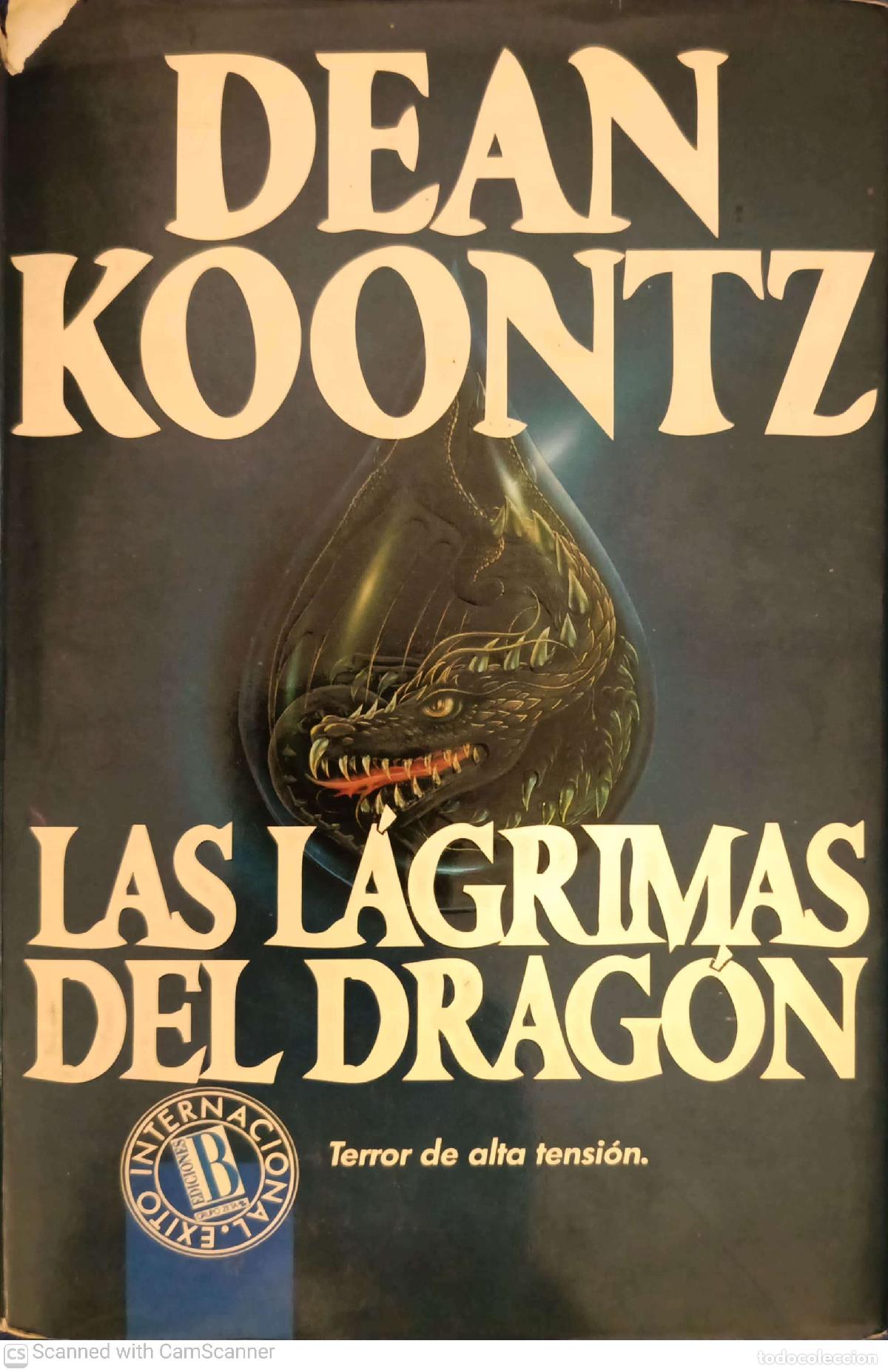 Libros: Las L&aacute;grimas del drag&oacute;n - Dean Koontz