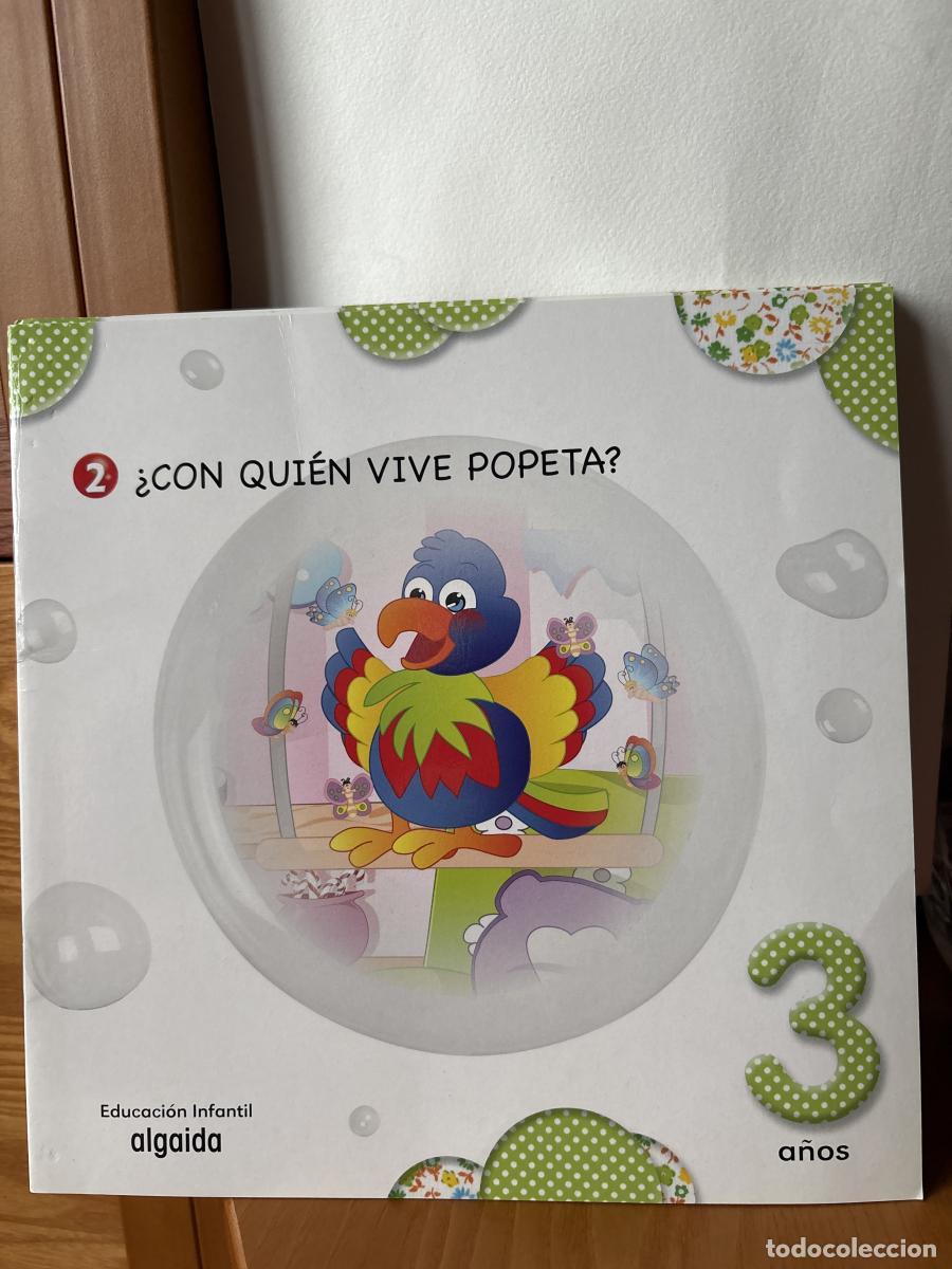 Libros: &iquest;CON QUIEN VIVE POPETA?. 3 A&Ntilde;OS. EDUCACION INFANTIL ALGAIDA. - ARM20