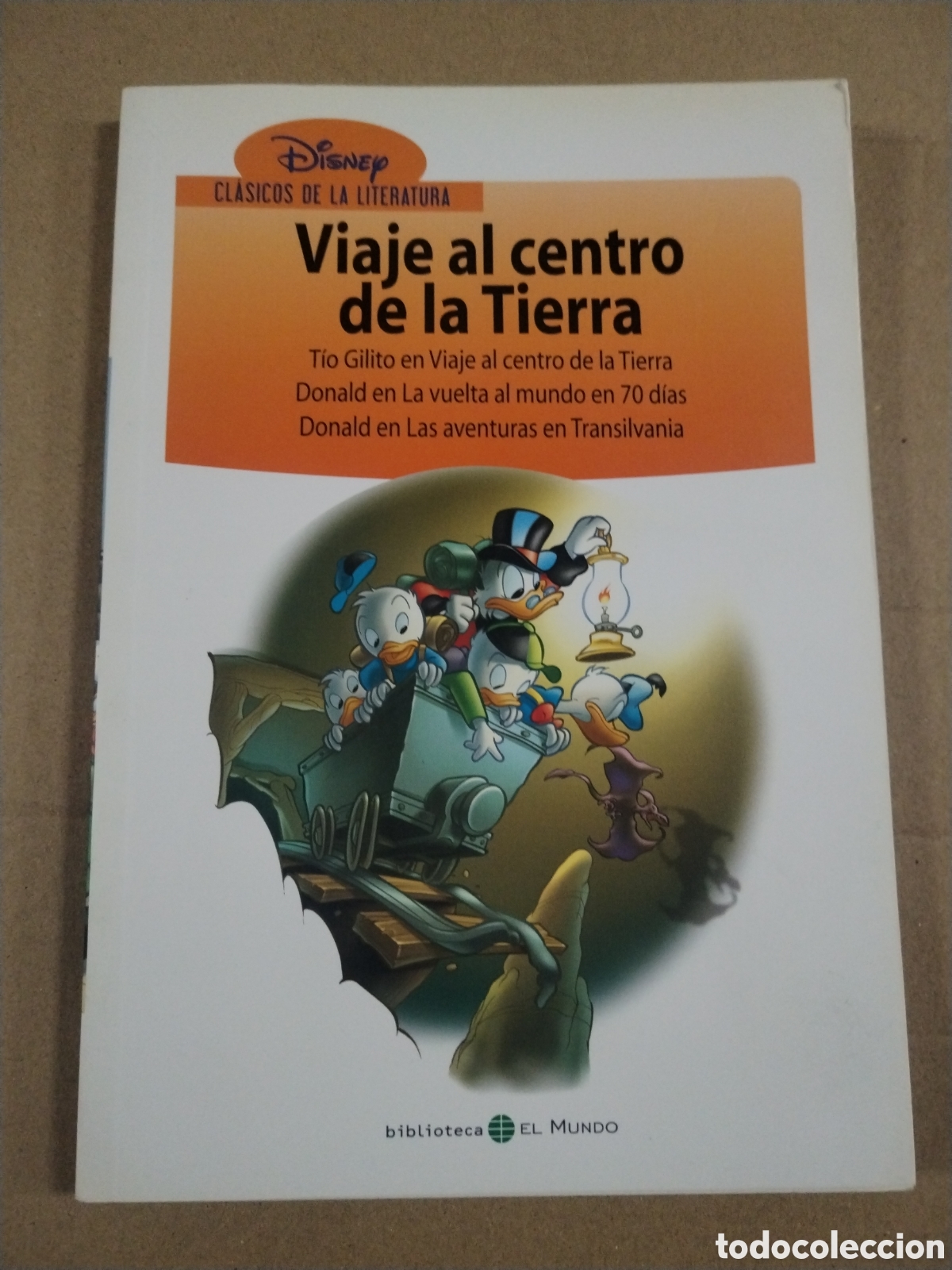 Livres: Clasicos de la Literatura Disney 29. Viaje al Centro de la Tierra. El Mundo.
