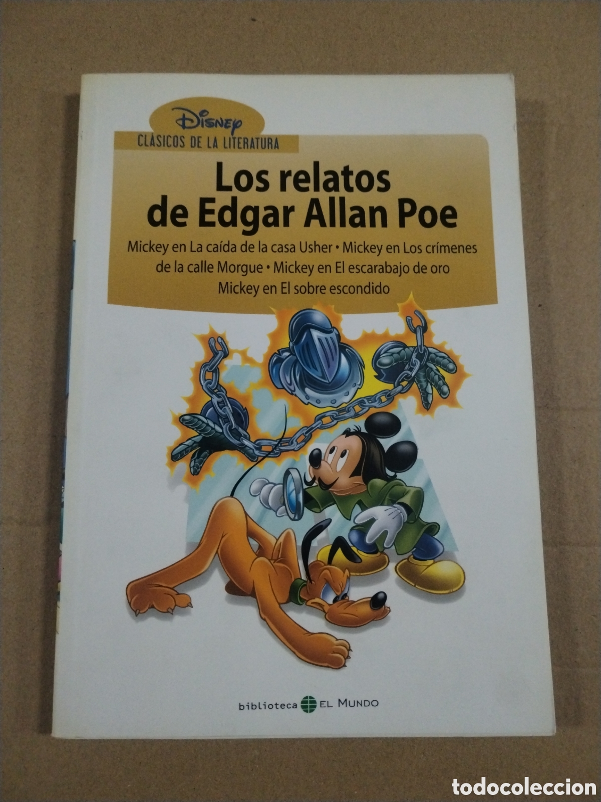 Livres: Clasicos de la Literatura Disney 23. Los relatos de Edgar Allan Poe. El Mundo.