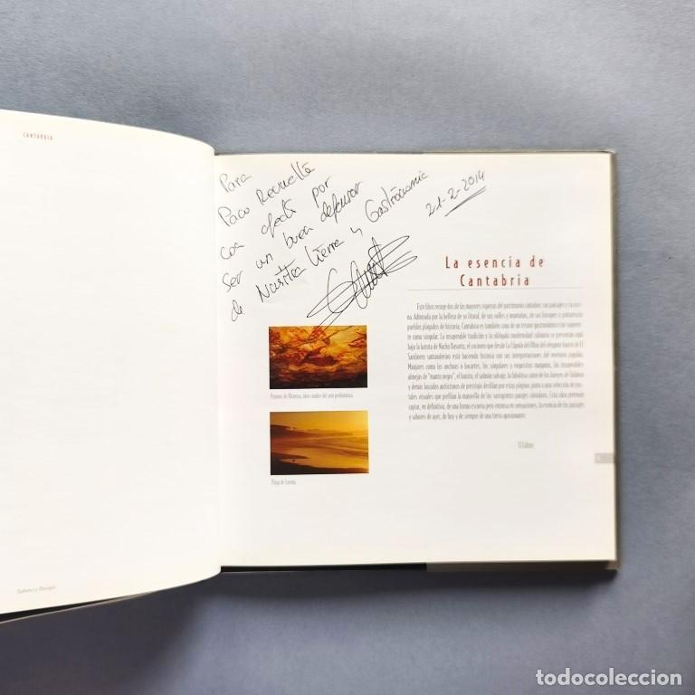 Libros: Cantabria. Sabores y Paisajes. (Ejemplar dedicado). - Basurto, Nacho.