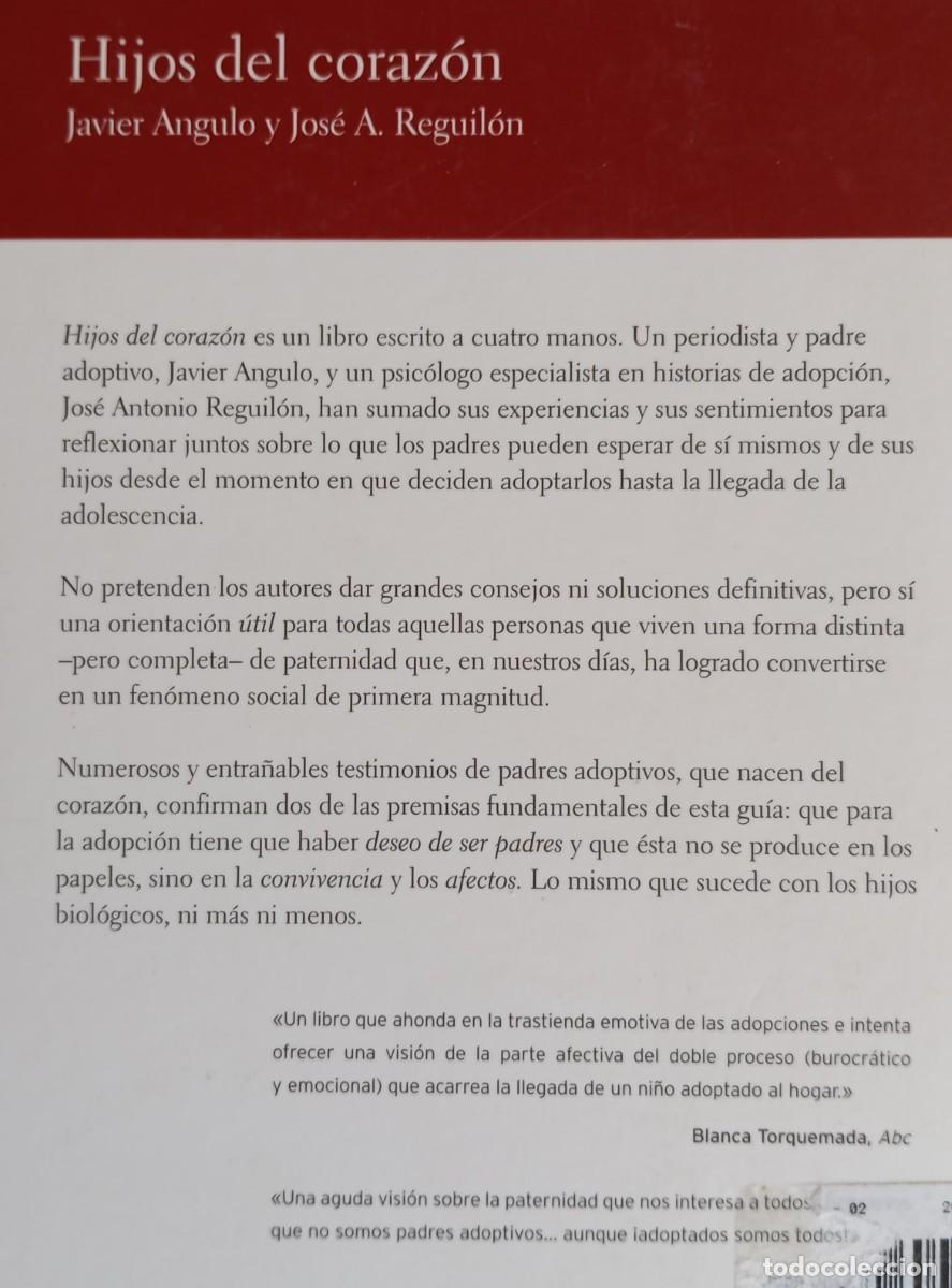 Libros: HIJOS DEL CORAZON - JAVIER ANGULO - Foto 2