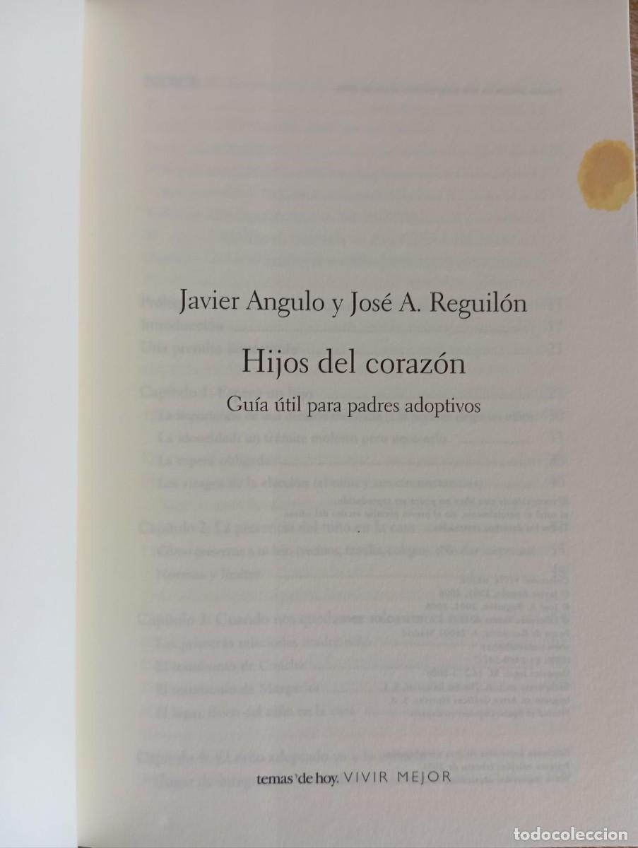 Libros: HIJOS DEL CORAZON - JAVIER ANGULO - Foto 3