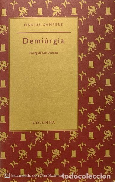 Libri di seconda mano: Demiurgia- 9788483001806