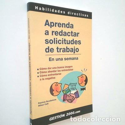 Libros: Aprenda a redactar solicitudes de trabajo- 9788480886918