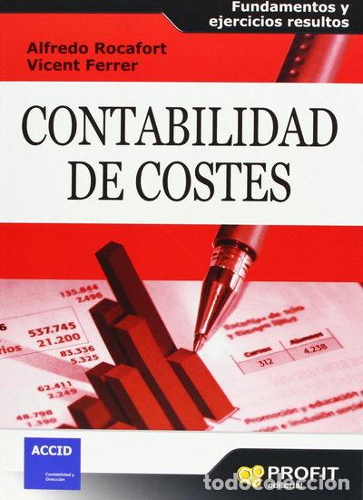 Libros: Contabilidad de costes- 9788496998575