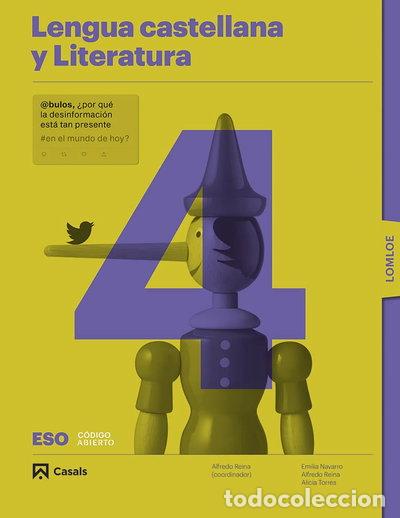 Libros: Lengua castellana y Literatura 4 ESO LOMLOE- 9788421874189