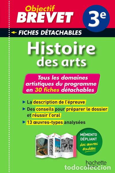 Libros: Histoire des arts 3e: Fiches d&eacute;tachables- 9782011714138