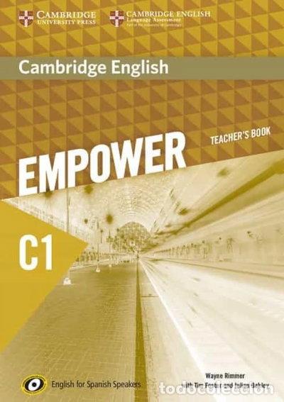 Libros: Cambridge English Empower for Spanish Speakers C1 Teacher's Book- 9788490362105