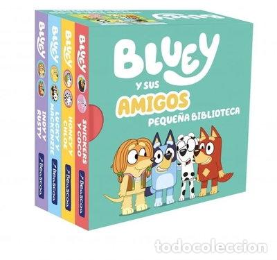Libros: BLUEY Y SUS AMIGOS. PEQUE&Ntilde;A BIBLIOTECA (EDICION EN ESPA&Ntilde;OL)- 9788448870355