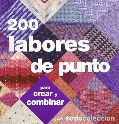 Livros em segunda m&atilde;o: 200 labores de punto- 9788475563923