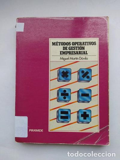 Libros: M&eacute;todos operativos de gesti&oacute;n empresarial- 9788436803457