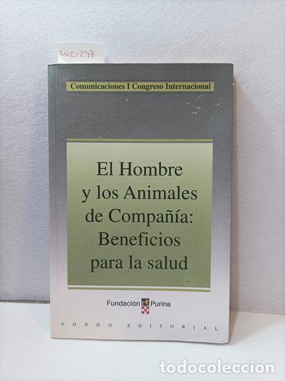 Libros: El hombre y los animales de compa&ntilde;&iacute;a: Beneficios para la salud- 9788488041050