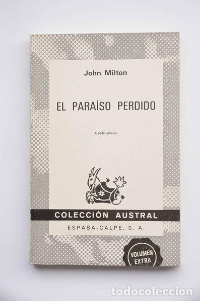 Libros: El para&iacute;so perdido- 9788423910137