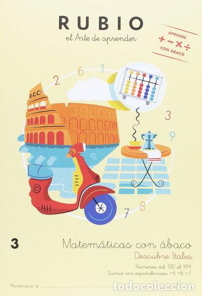Livres: Matem&aacute;ticas con &aacute;baco 3. Descubre Italia- 9788416744183