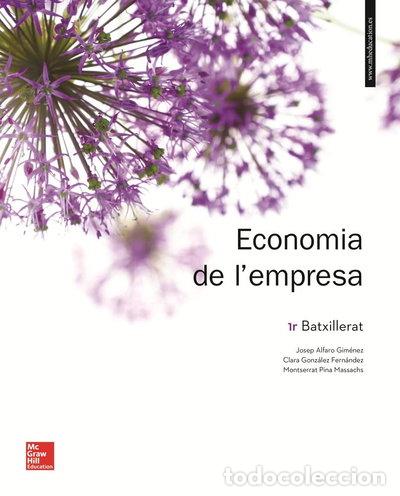 Libros: Econom&iacute;a de la empresa 1er Batxillerat- 9788448614522