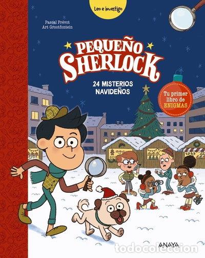 Libri di seconda mano: Peque&ntilde;o Sherlock: 24 misterios navide&ntilde;os- 9788414340752