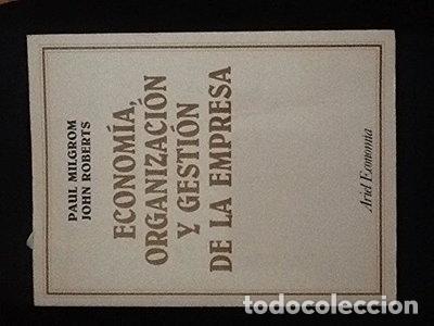 Libros: Econom&iacute;a, organizaci&oacute;n y gesti&oacute;n de la empresa- 9788434420823