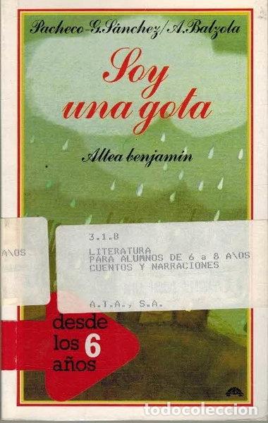 Livres: Soy una gota- 9788437218359