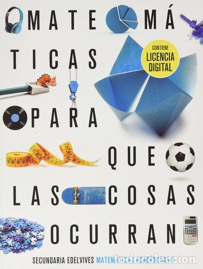 Libros: Proyecto: Para que las cosas ocurran - Matem&aacute;ticas orientadas a las Ense&ntilde;anza...- 9788414034903